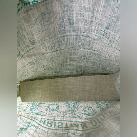 Christian Dior Dioriviera Aquamarine Cloth Linen Tote Bag - Picture 6 of 12